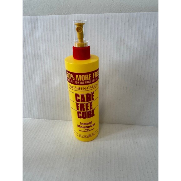 16oz SoftSheen Carson Care Free Hair Curl Instant Moisturizer Glycerine Styling - Picture 1 of 2